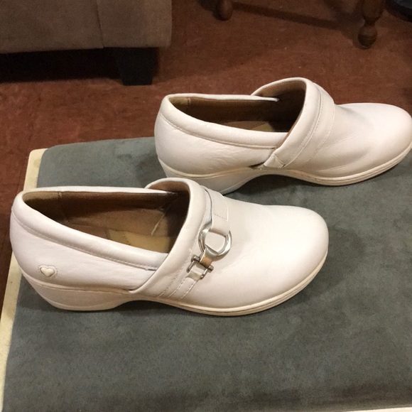 Nurse Mates White Slip-On Shoes - Picture 2 of 5